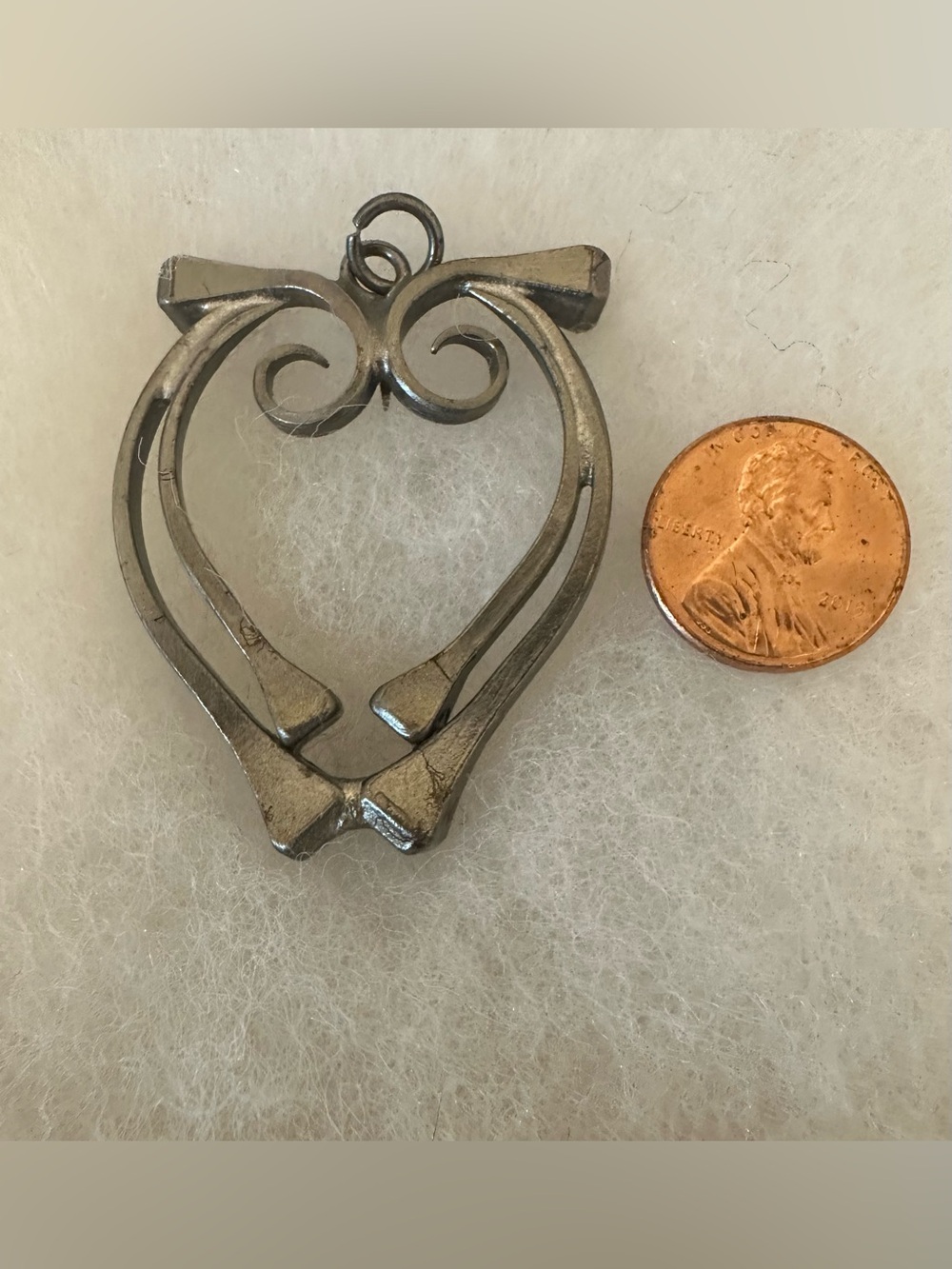 Vintage Owl Pendant - Picture 2 of 6